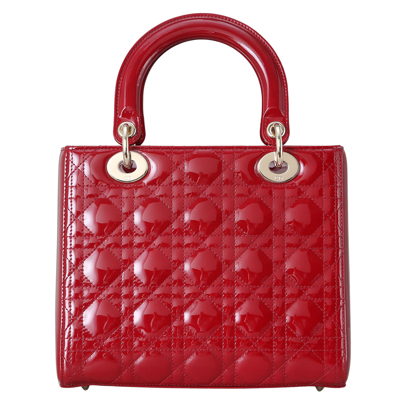 CHRISTIAN DIOR(USED)크리스찬디올 페이던트 레이디디올 미디움 백